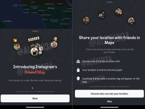 Instagram Friend Map