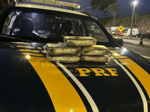 PRF apreende drogas em Marília (Foto: Divulgação/PRF)