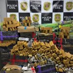 Carga de arroz com 1,5 tonelada de maconha escondida é apreendida