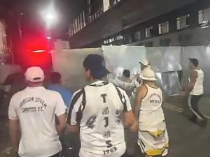 Santos Vila Belmiro tumulto Energia 97 FM