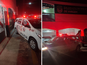 Polícia de Vargem prende dupla por homicídio qualificado e ocultação de cadáver (Foto: Reprodução / PM)