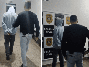 A prisão foi feita pela Polícia Civil de Bom Jesus dos Perdões (Foto: Reprodução / PC)