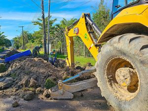 sabesp parque vergara prefeitura de itanhaem obra