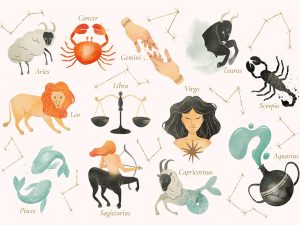 Signo horóscopo zodíaco astros astrologia signos Freepik coolvector