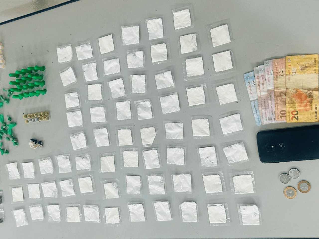 Apreensão de drogas em Bragança Paulista