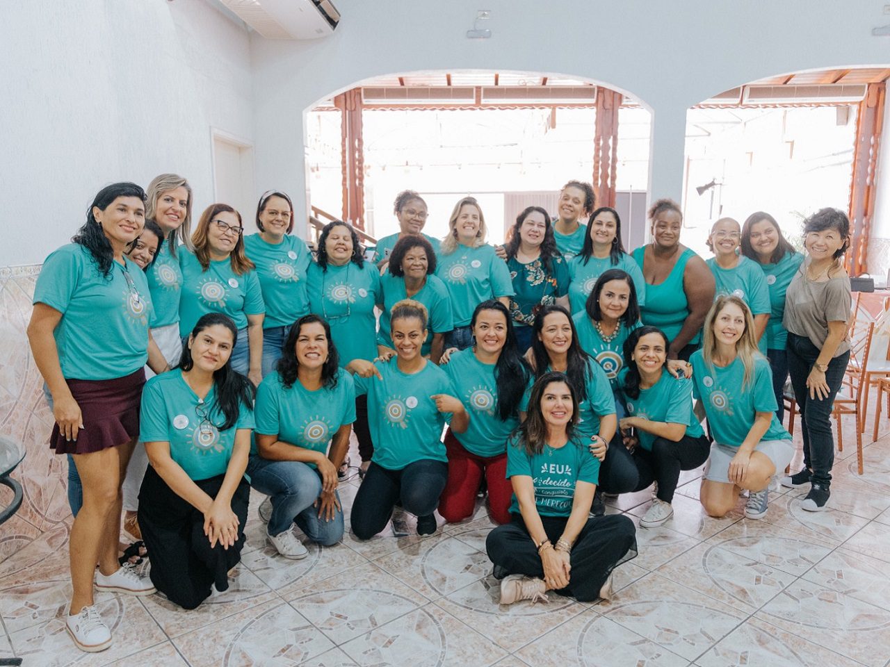 Caminhada solidária em Santos