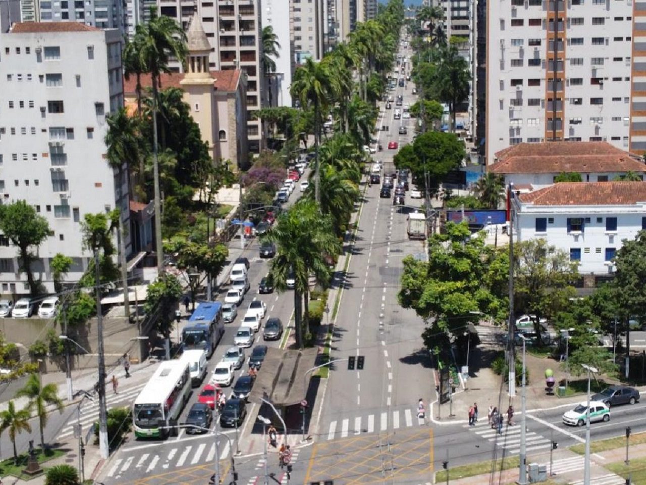 Obras da Sabesp Santos Ana Costa