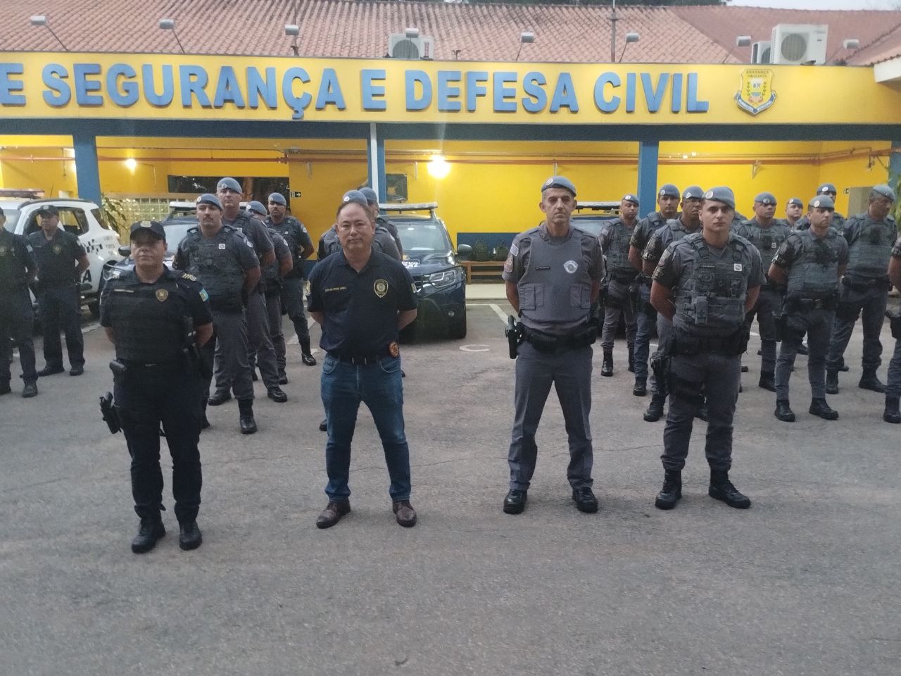 Operação Força Total recupera veículo (Foto: Divulgação/SECOM)