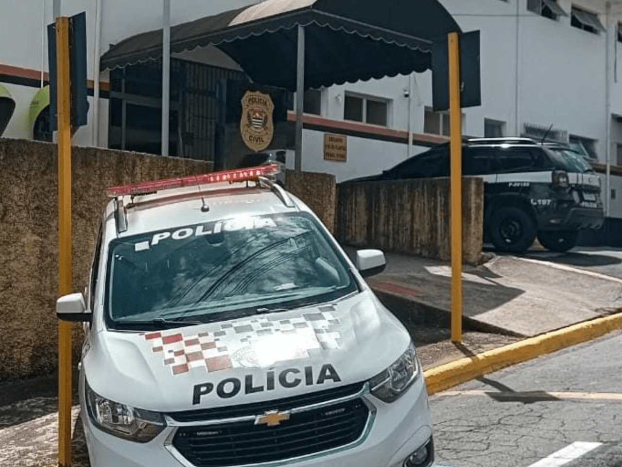 Homem preso em Socorro estava foragido (Foto: Polícia Militar)