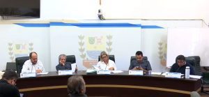 Comissão de Bragança Paulista em votação do PLC do IPTU (Foto: Redes sociais)