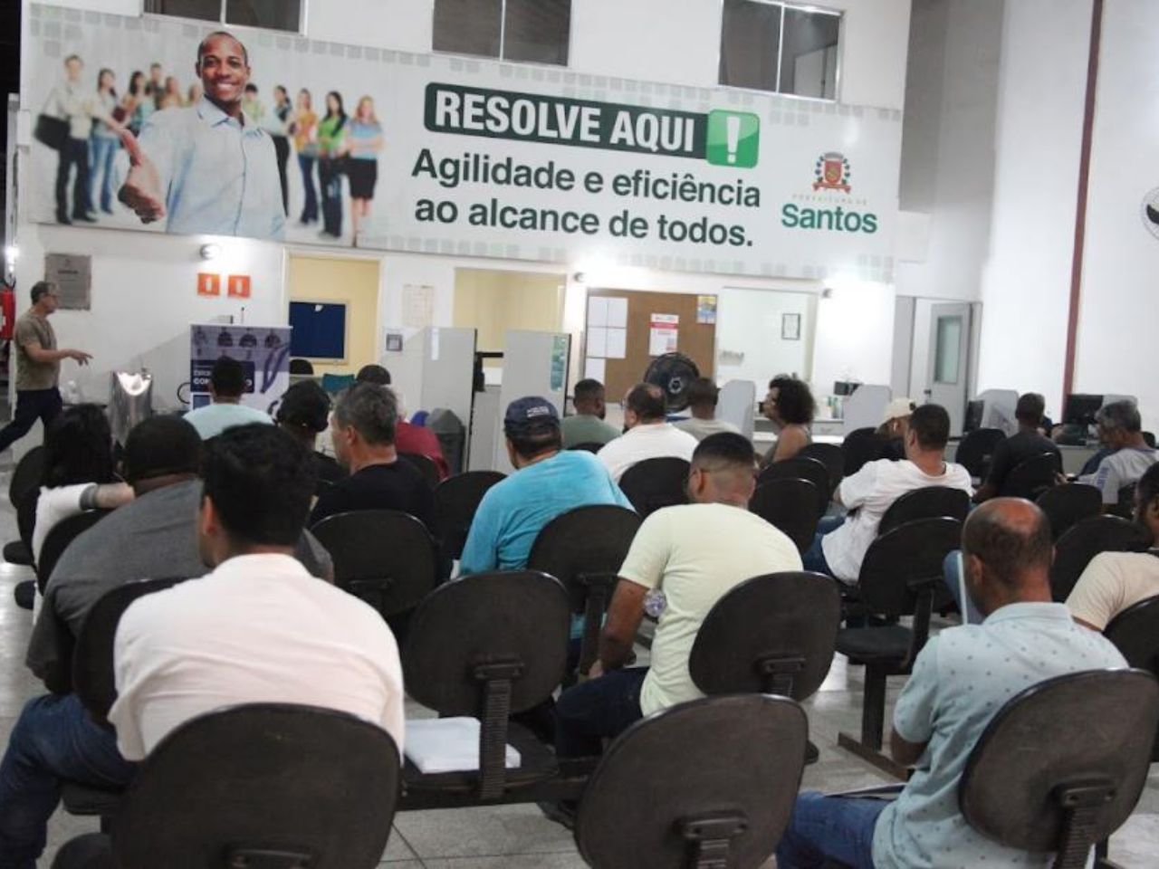 mutirão do emprego santos