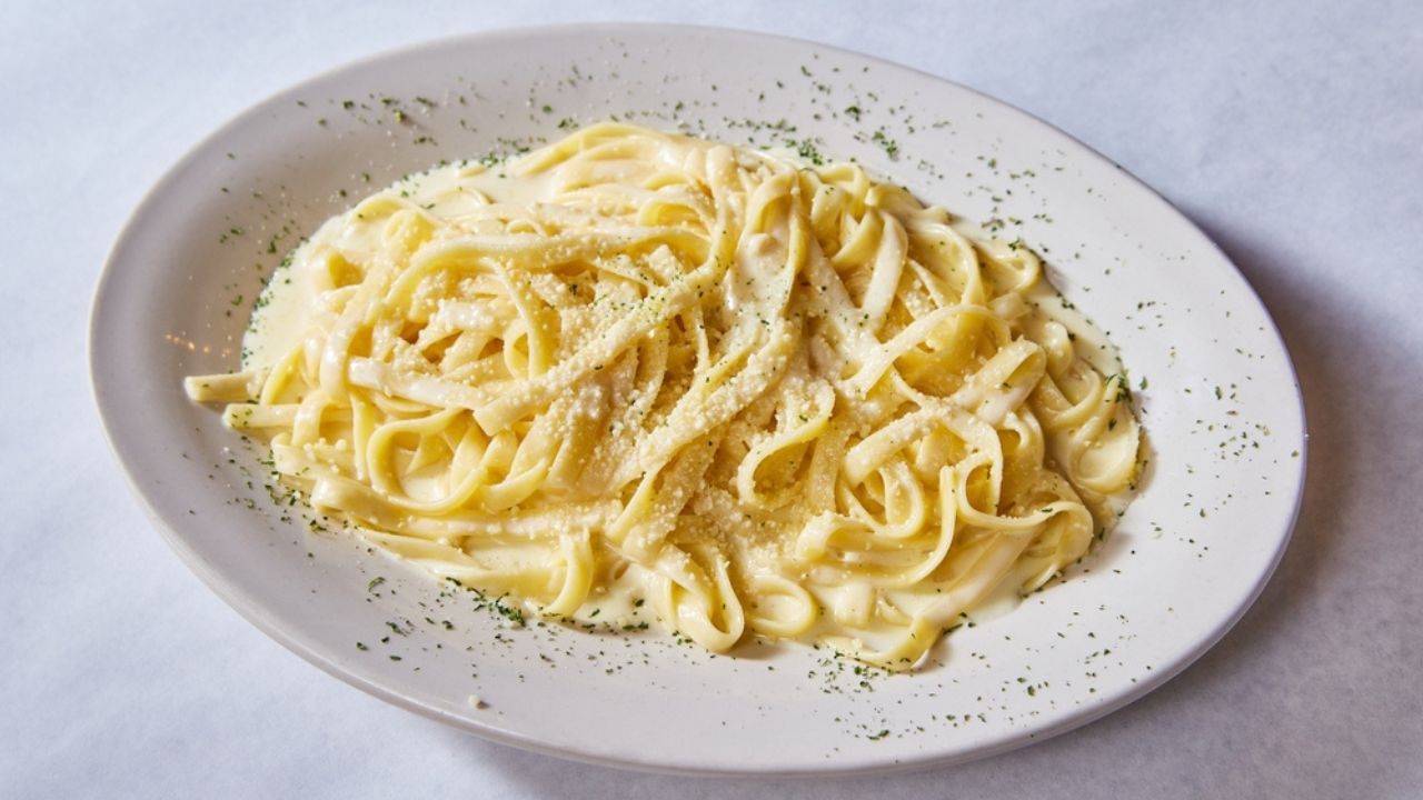 receita de fettuccine alfredo