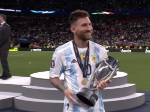 Messi Argentina Finalíssima Reprodução Youtube