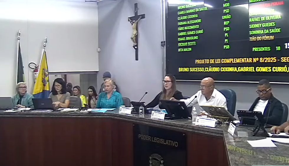 Câmara de Bragança Paulista aprova PLC do IPTU (Foto: Reprodução / YouTube)