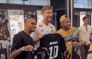mrbeast acompanhado de neymar e cris guedes
