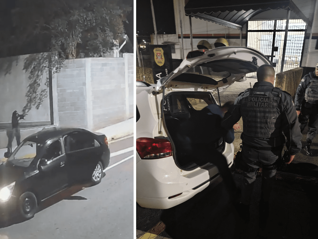 Suspeito de atirar em PM com um fuzil em Bragança é preso (Foto: Reprodução / PM)