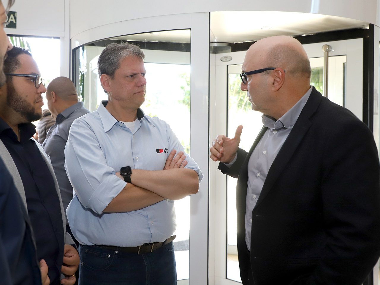 Visita Governador Fernanda Sunega Dario Tarcísio