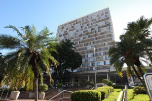 prédio da Prefeitura de Campinas, onde foi sancionada a criação dos cargos de agente de educação infantil
