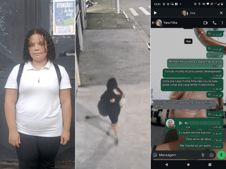 Mãe de adolescente desaparecida diz ter falado com filha, Yara