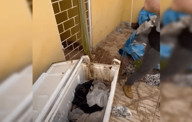 enfermeira encontrada morta estava enrolada em cortina