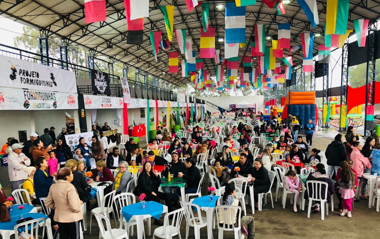 Feira das nações em Bragança Paulista (Foto: Divulgação / SECOM)