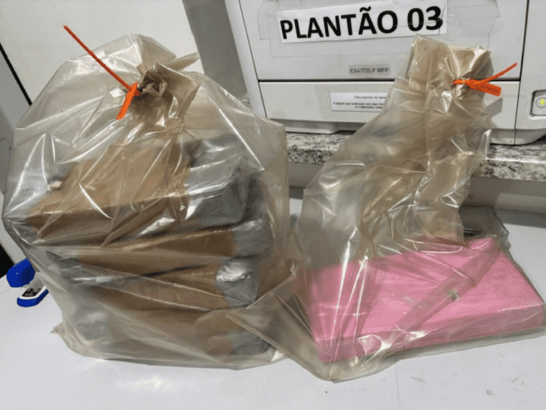 Tráfico de drogas em Bragança (Foto: Divulgação / PM)