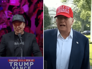 Elon Musk e Trump (Foto: Reprodução / FOXNews)