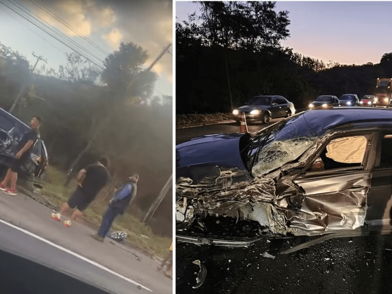 Fabiano, da dupla César Menotti sofre acidente grave (Foto: Redes sociais / Corpo de Bombeiros)