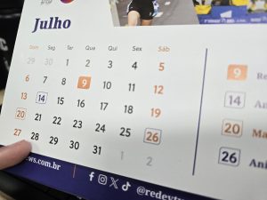 Calendário Julho 2025 Feriado