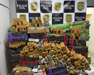 drogas apreendidas no interior de SP. Foto: Polícia Civil