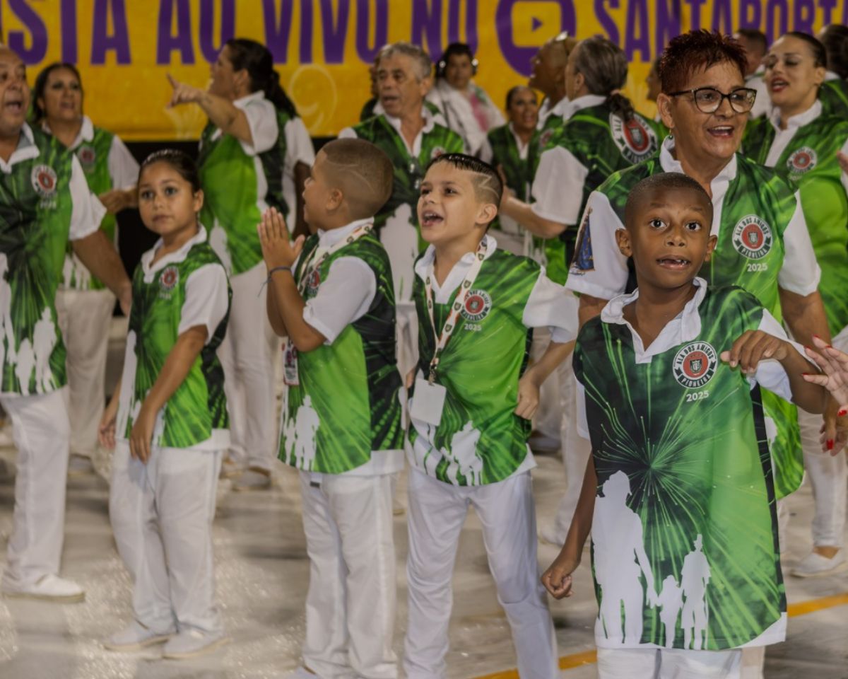 escola de samba mirim. FOTO: Fernando Godoy/Divulgação