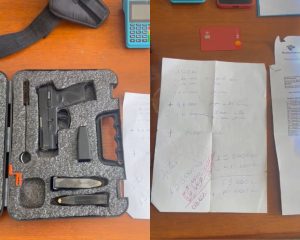 homem preso por extorquir idosa. Foto: Polícia Civil