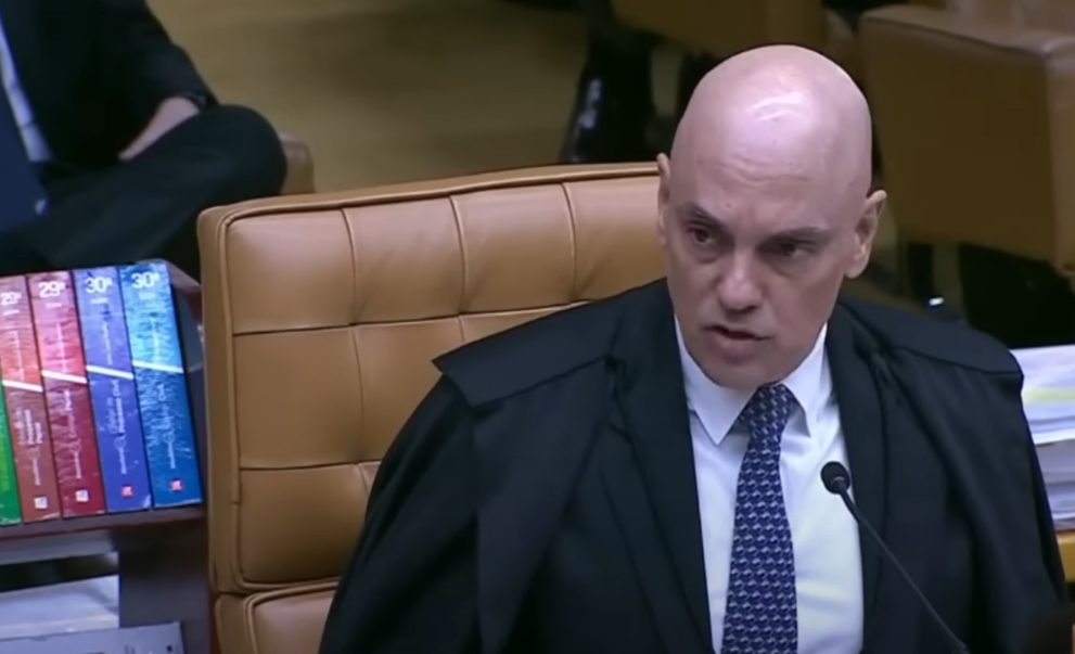 Alexandre de Moraes restabelece o decreto que aumenta o IOF (Foto: reprodução / TV Justiça)