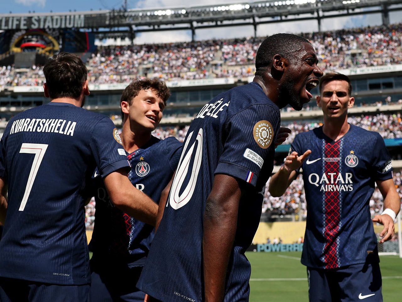 psg real madrid mundial clubes site oficial Dembélé