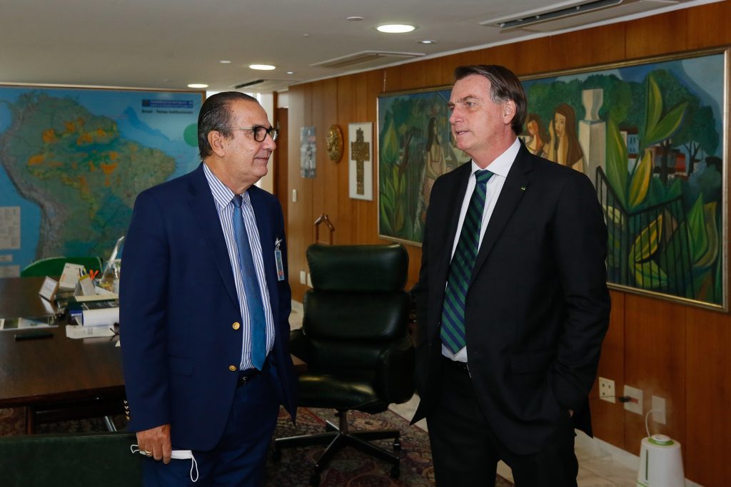 Ex-presidente Jair Bolsonaro ao lado de Silas Malafaia (Fotos: Isac Nóbrega/PR)