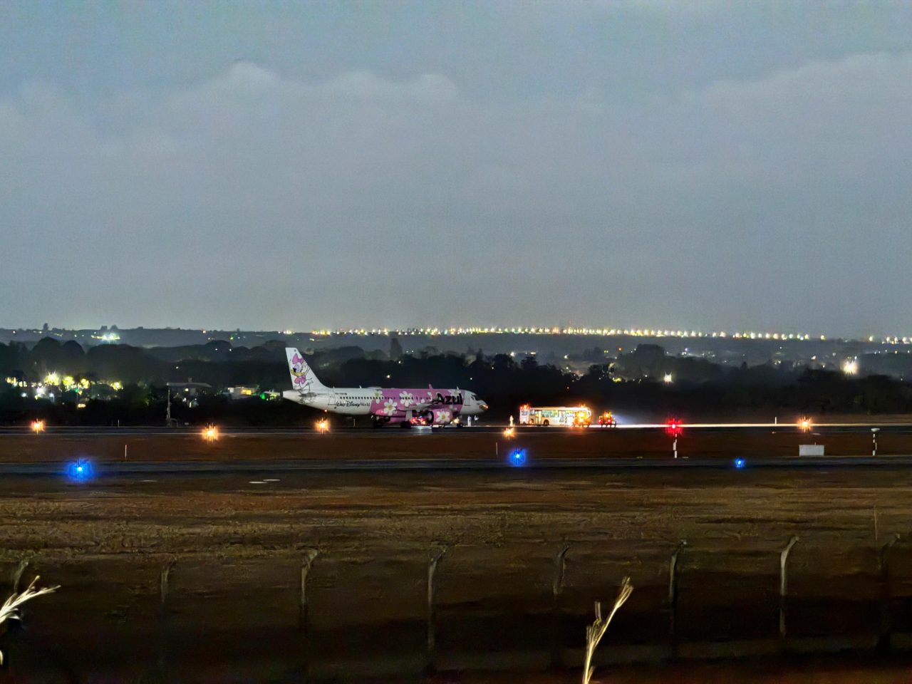 Ameaça de bomba desvia voo de Campinas e obriga pouso em Brasília (Foto: Maycon Leão)