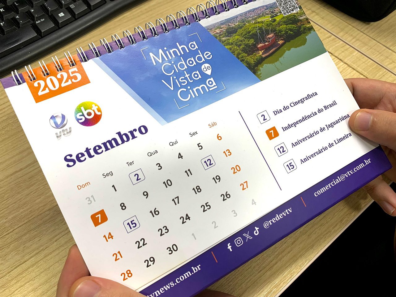 Setembro calendário datas comemorativas Renan da PAz