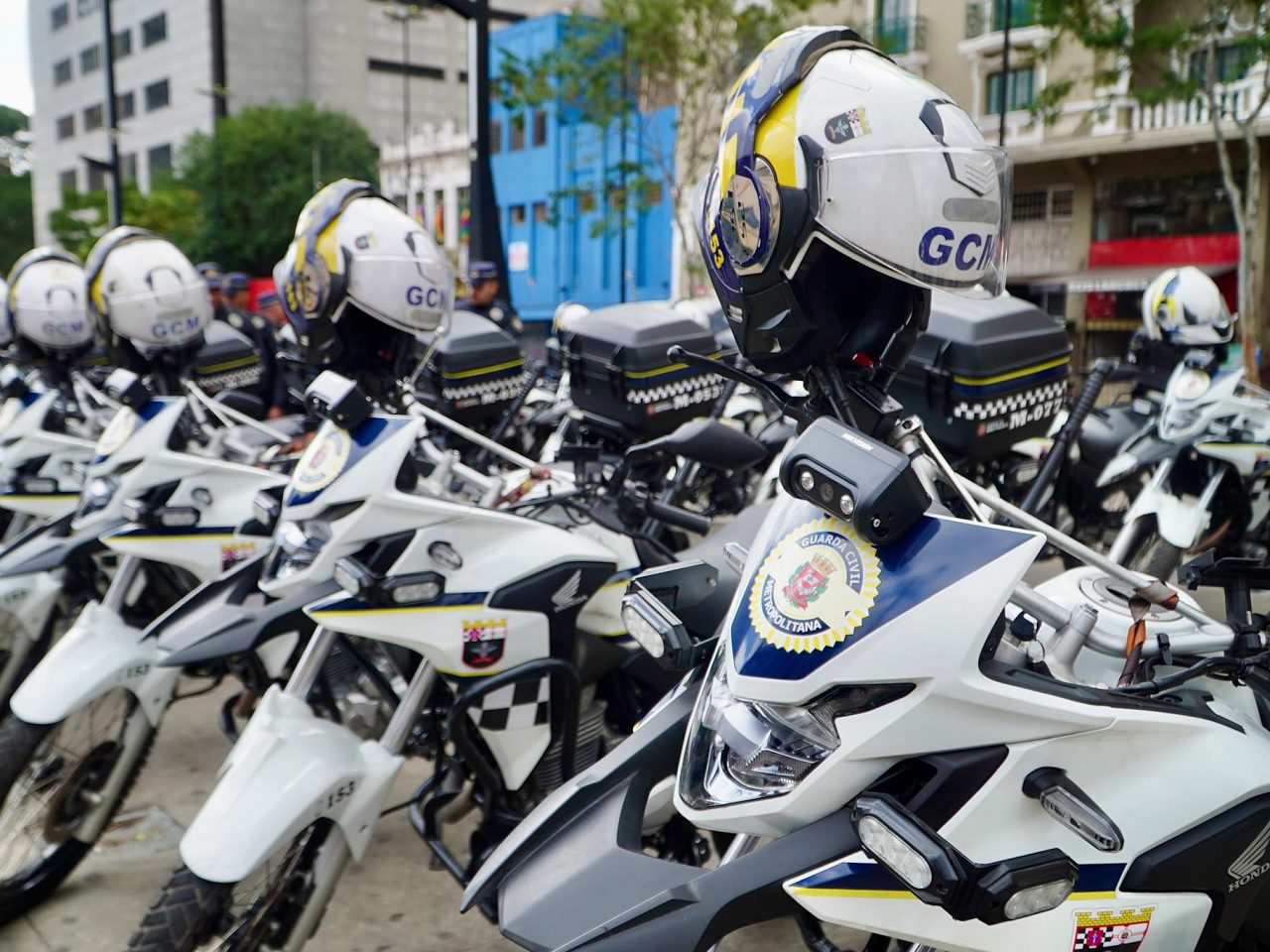câmeras gcm motos são paulo site oficial Sergio Barzaghi Secom