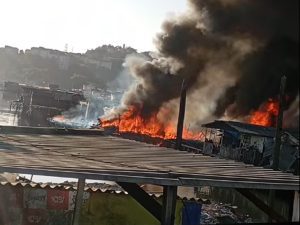 incêndio zona noroeste rádio clube reprodução facebook