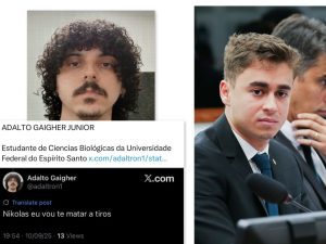 PF prende estudante que ameaçou deputado Nikolas Ferreira de morte (Foto: redes sociais)