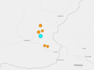 Terremoto no Afeganistão deixa mais de 800 mortos e agrava crise humanitária sob governo talibã (Foto: USGS)