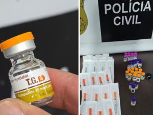 Polícia apreende remédios ilegais, dias após apreender suplementos adulterados (Foto: Polícia civil de Americana)