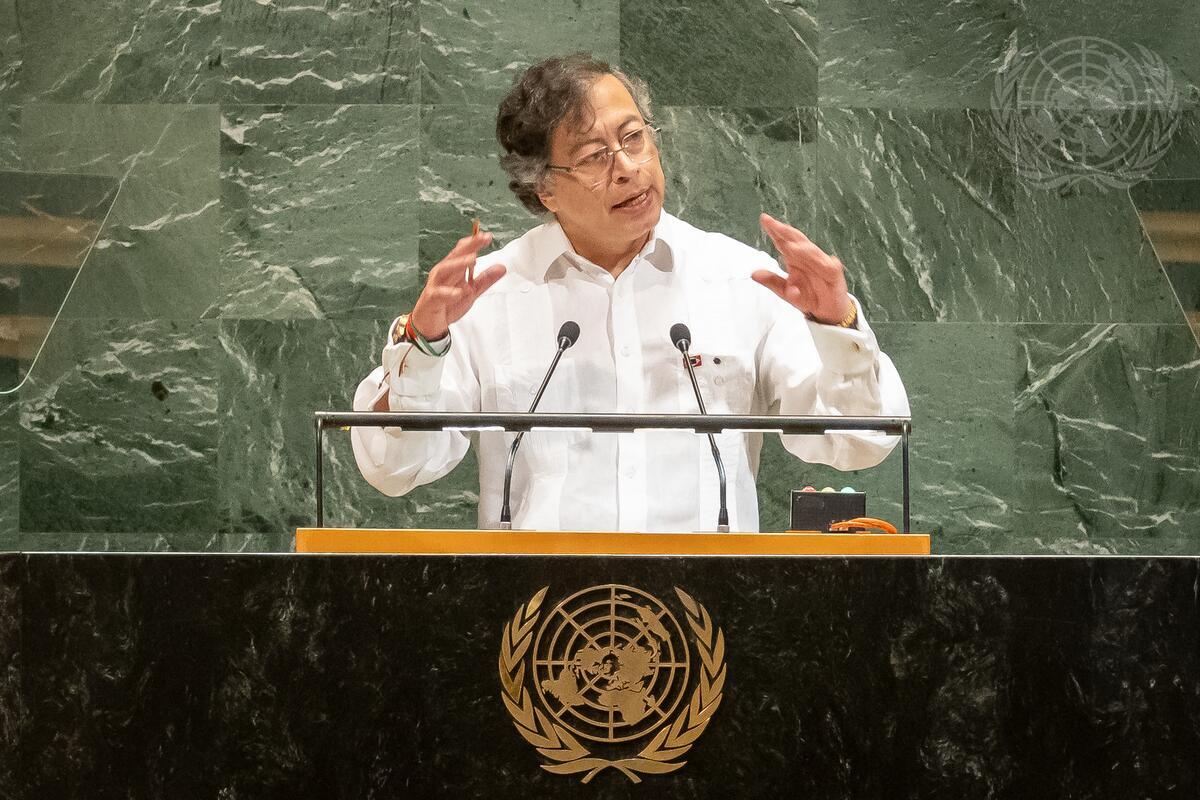 EUA revogam visto do presidente da Colômbia após apelo por desobediência militar contra Trump (Foto: ONU)