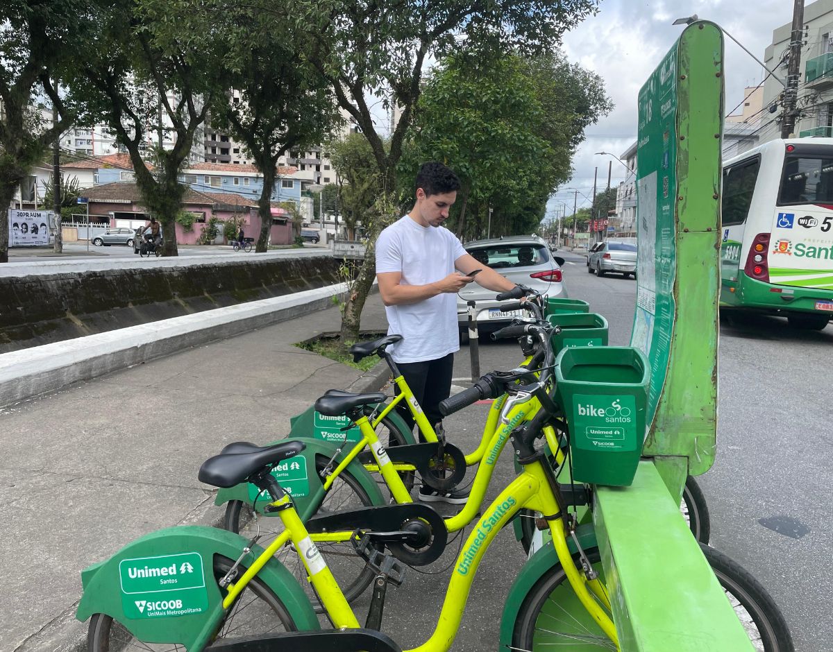 bicicleta bike santos