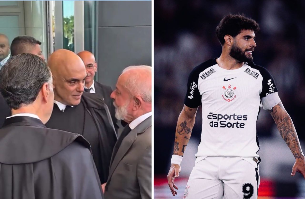 Alexandre de Moraes e Lula sobre pênalti de Yuri Alberto