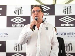 Presidente do Santos admite "nove finais" e quer mudança no número de clubes rebaixados no Brasileirão