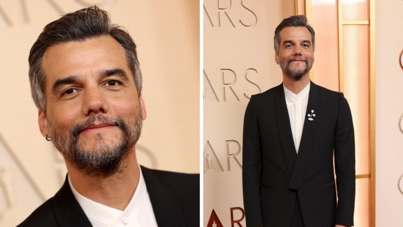 Estatueta dourada do Oscar em destaque, simbolizando o prestígio do cinema e a busca por premiações mundiais.