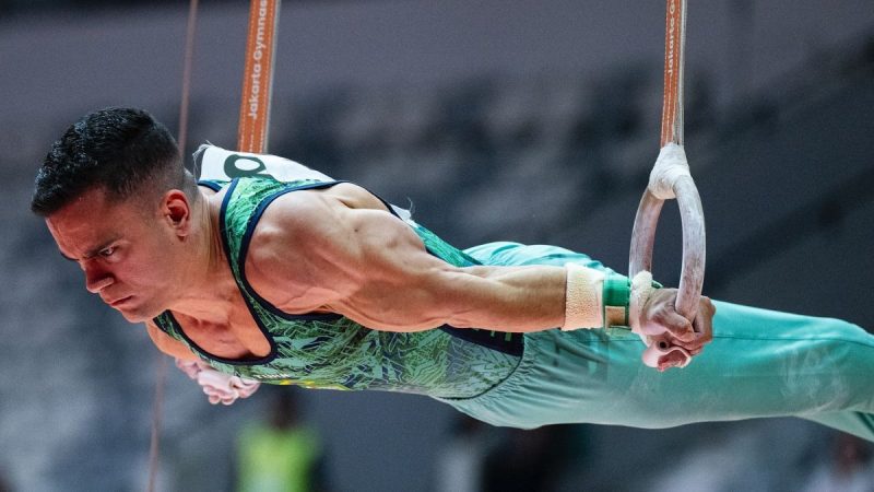 Caio Souza brilha no Mundial de Ginástica e entra para o top 10 entre os melhores do mundo