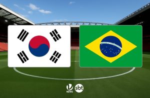 Coreia do Sul x Brasil: onde assistir e horário do jogo
