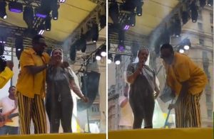 Mumuzinho troca de lugar com funcionária da limpeza e promete: “Vou pagar 20 vezes”; veja vídeo